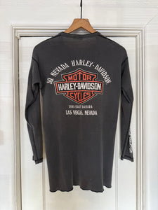 Vintage Harley Henley long sleeve tee | medium
