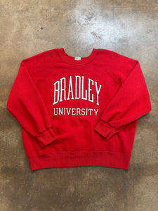 Vintage Bradley University Sweatshirt | Tag Size X-Large