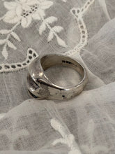 Vintage Sterling Silver Scalloped Dome Ring | Size 6