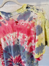 Vintage Distressed Tie Dye Tee | Size Large