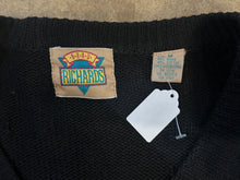 Vintage black knit cardigan|M
