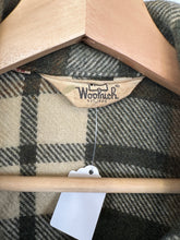 Vintage 70’s Woolrich Green/Brown Plaid Wool Shirt Jacket|Small
