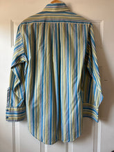 Vintage 70’s Sears Stripe Long Sleeve Button Up|Large