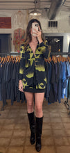 70’s Diane Von Furstenburg Abstract Novelty Print blouse | sm/m