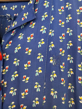 30’s 40’s cold rayon dress | small