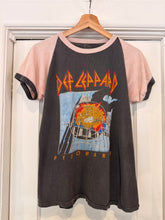 Vintage 80’s Def Leppard Raglan Concert Tee | small