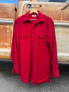 Vintage Red L.L. Bean Button Up | Tag Size 16 1/2