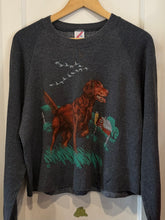 Vintage Brown Lab Cropped Sweatshirt | Tag Size XL