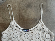 Vintage Cream Lace Tank Top|M/L