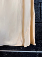Vintage 30’s Peach Rayon Slip Gown | xs/sm