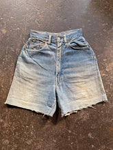 Vintage 50’s Levi’s 701 Selvedge Hidden Rivet Cutoffs | 24" waist