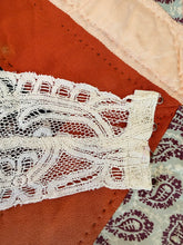 Antique 1920s Lucile Somarco White Lace Bandeau Bralette | medium ￼