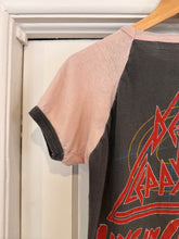 Vintage 80’s Def Leppard Raglan Concert Tee | small
