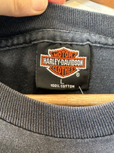 Vintage 1990 Harley Davidson Eagle Graphic Tee|Large