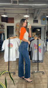 Early 80’s high waist orange tab Levi’s | waist 27"