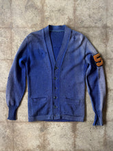 1950's sun-faded Varsity Cardigan | sm/m