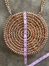 Vintage Wood Beaded Purse