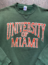 Vintage University of Miami crewneck sweatshirt | medium