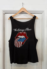 Vintage 80’s The Rolling Stones Cut Off Tee | Size XL
