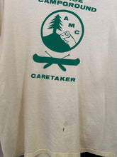 Vintage “Canoe Campground Care Taker” Appalachian Mountain Club tee|XL