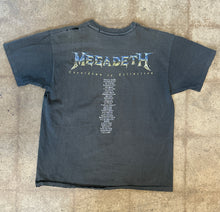 Vintage 1992 MEGADEATH Countdown To Extinction Tour Tee|Large