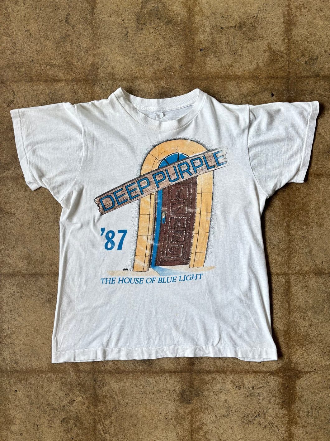 1987 Deep Purple The House Of Blue Light Tour Tee | Medium