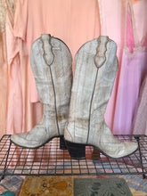 Vintage Eel Skin Cowgirl Boots | Size 7