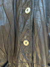 Vintage Bergdorf Goodman Quilted leather reversible jacket-XL