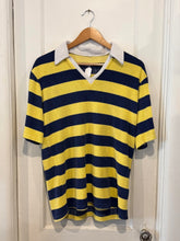 Vintage Yellow & Blue Terry Polo | Size XL