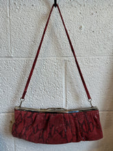 Vintage Red Snakeskin Purse/Clutch
