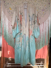 70’s Japanese Pastel Ombré Silk Kimono
