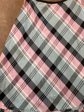 Vintage 70s Princess Pat Plaid Midi Skirt|26”