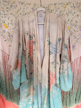 70’s Japanese Pastel Ombré Silk Kimono