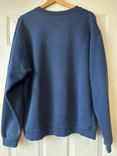 Vintage Guess Athletic Crewneck Sweatshirt Navy Blue|Medium
