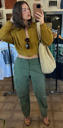 Vintage green cargo pants