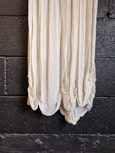 Antique 30’s Silk Chiffon pale blue slip dress | large