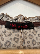 Vintage Y2K Leopard Print Tank Top|Small