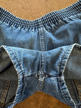 70’s dark wash denim shorts