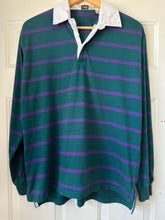 Vintage Lee Stripe Polo Long Sleeve|size XL