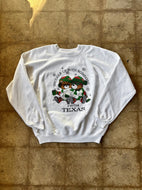 Vintage ‘Snuggle Up With Someone From Texas’ Sweatshirt | Tag Size XL