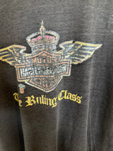 Vintage Harley Davidson The Ruling Class Paper Thin Tee | Tag Size Large