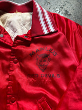Vintage Red Devis satin bomber jacket | sm/m