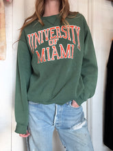 Vintage University of Miami crewneck sweatshirt | medium