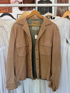 Vintage 50’s Hercules Fieldmaster Deerskin Suede Jacket | Size Large