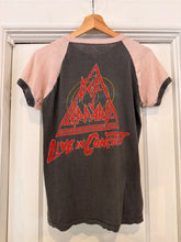 Vintage 80’s Def Leppard Raglan Concert Tee | small