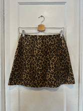 Vintage Leopard Mini Skirt|Small