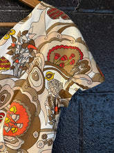 Vintage 70’s Novelty print Palazzo jumpsuit | sm/m