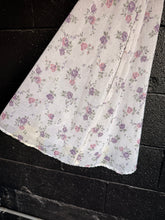 70’s Oops California Sheer Floral Prairie Dress | xs/sm