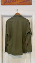 Vintage Military Button Up Shirt | Size Large