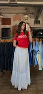 Antique Edwardian Petticoat Skirt | Medium